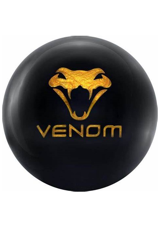 Black venom bowling ball by Motiv